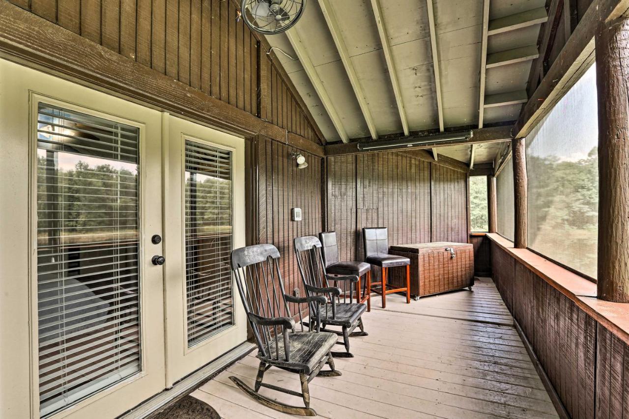 1950S Serenity Pond Cabin With View Peace And Quiet! タラデガ エクステリア 写真