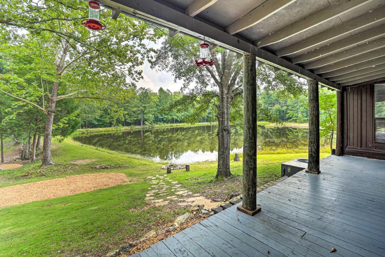 1950S Serenity Pond Cabin With View Peace And Quiet! タラデガ エクステリア 写真